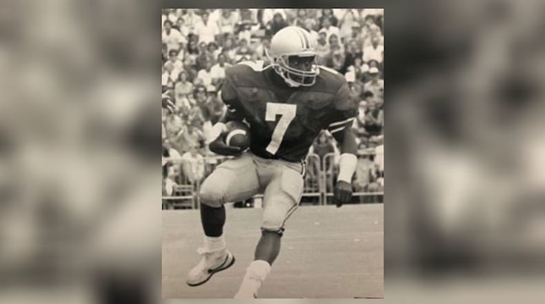 Middletown High School graduate Sonny Gordon, who played four seasons at Ohio State, has died after battling ALS. CONTRIBUTED