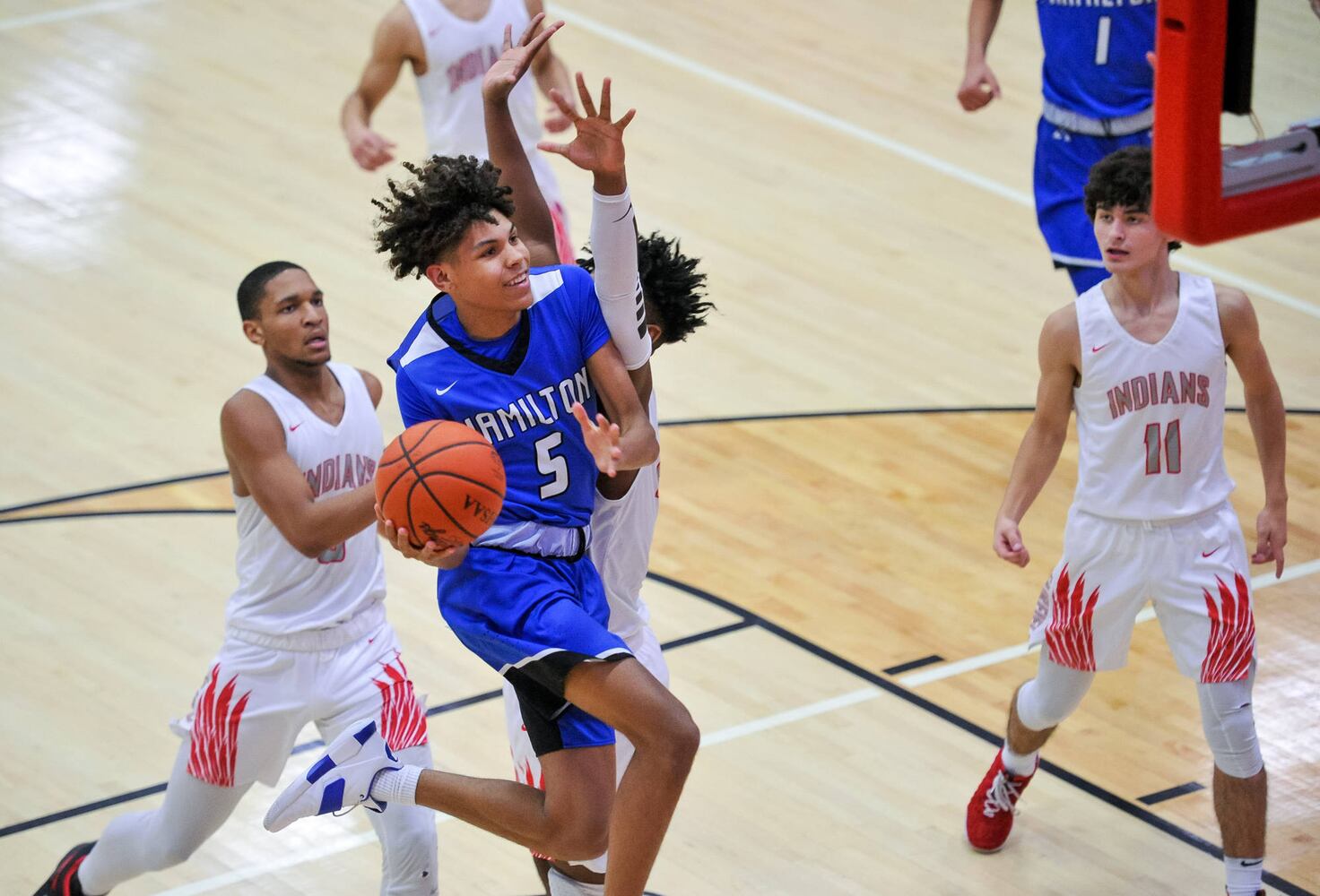 Fairfield vs Hamilton boys basketball