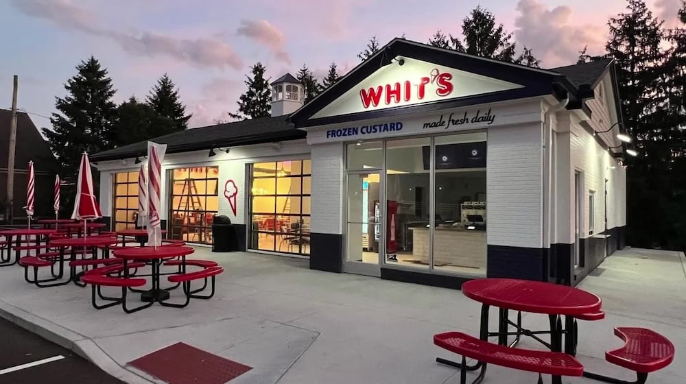Jeffrey Neace opened Whit's Frozen Custard at 199 N. Main St. in Centerville on July 1, 2022. CONTRIBUTED