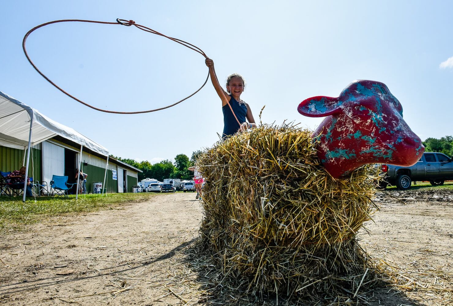 Broken Horn Rodeo closes out the night Wednesday at the Butler County Fair