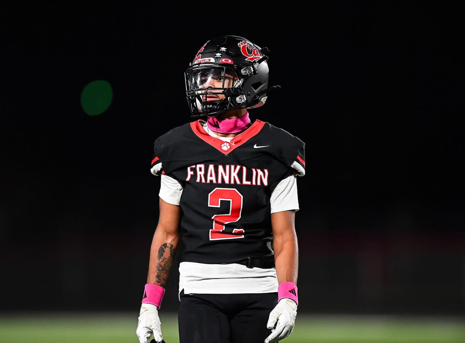 Franklin’s football team has won four games in a row, clinched the Southwestern Buckeye League Southwestern Division title outright and is in the playoff hunt after starting the season 0-5. KYLE HENDRIX / CONTRIBUTED