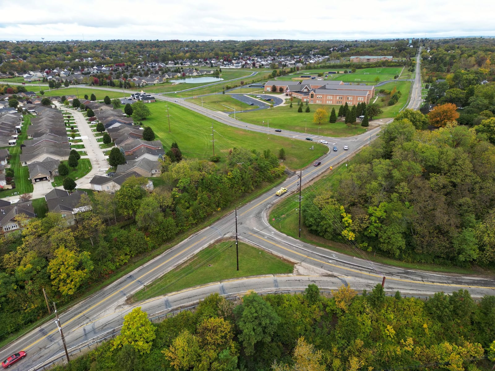 The city of Hamilton and Butler County Transportation Improvement District received nearly $6 million in federal funding to construct two roundabouts at NW Washington Boulevard and West Elkton Road, and West Elkton Road and North B Street as part of the North Hamilton Crossing project. NICK GRAHAM/FILE