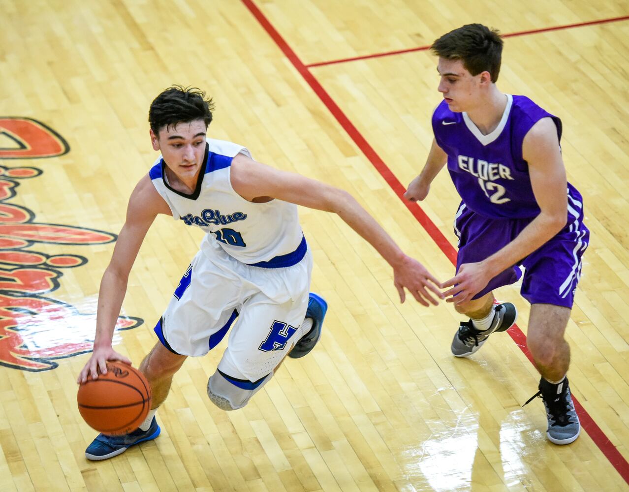 Hamilton vs Elder Sectional Basketball