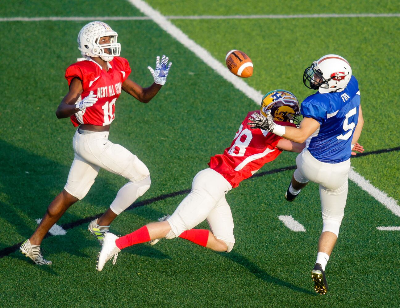 East West allstar football game