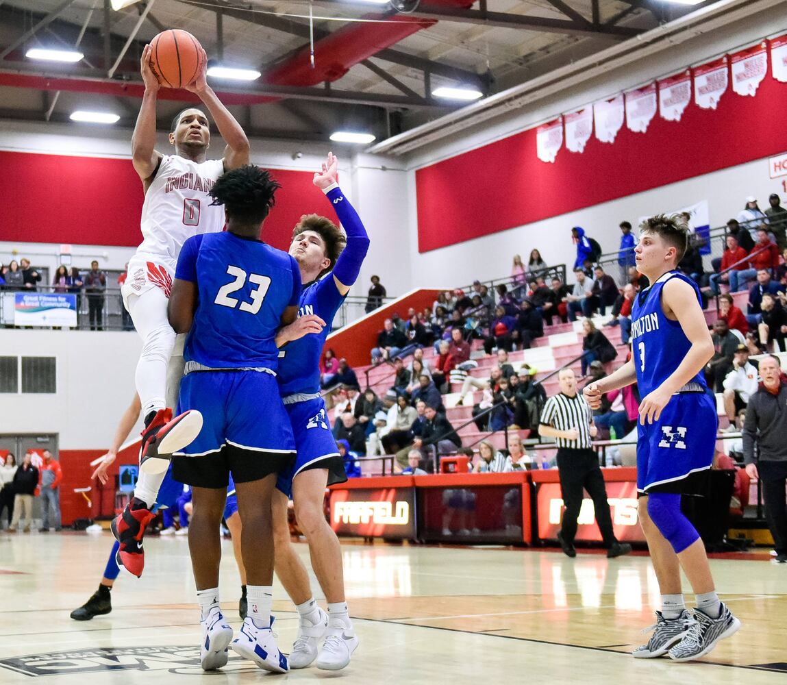 Fairfield vs Hamilton boys basketball