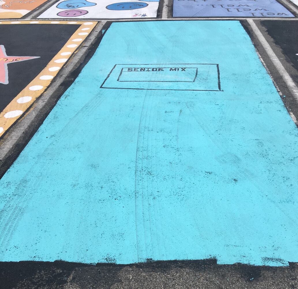 Fairfield High senior parking lot