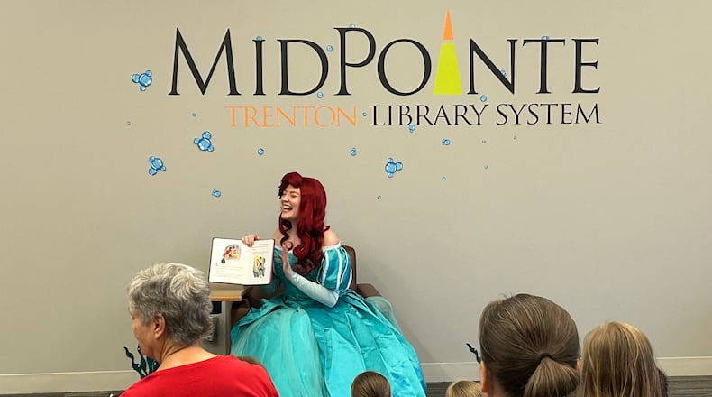 MidPointe Library System hosts Princess as a part of their popular Summer Reading Program. For more information, go to midpointelibrary.org. CONTRIBUTED