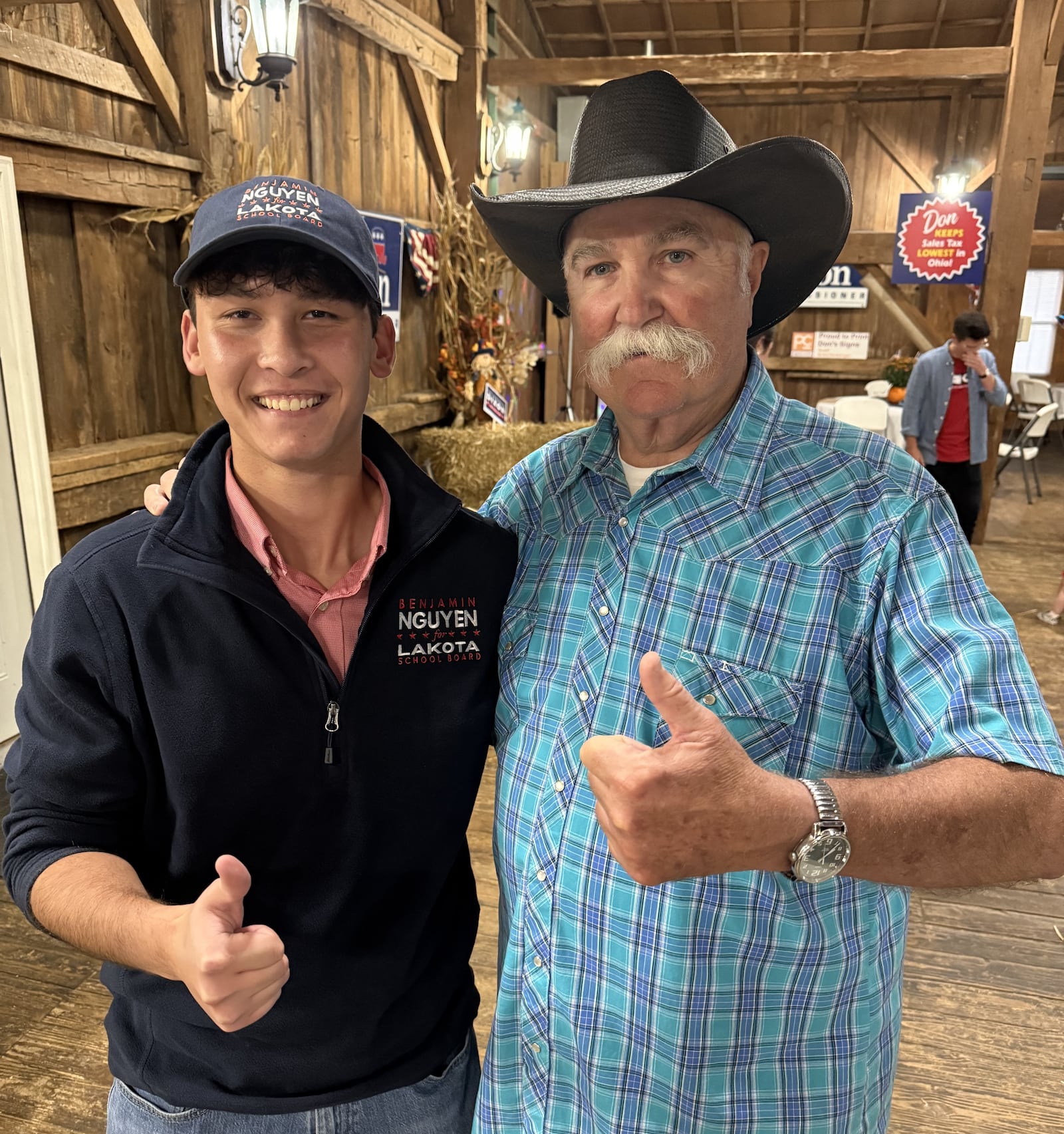 Ben Nguyen, an 18-year-old candidate for a seat on the Lakota Board of Education won a surprising and rare election victory for an 18-year-old earlier this month after being supported by many Butler County officials, including Sheriff Richard Jones. (Provided)