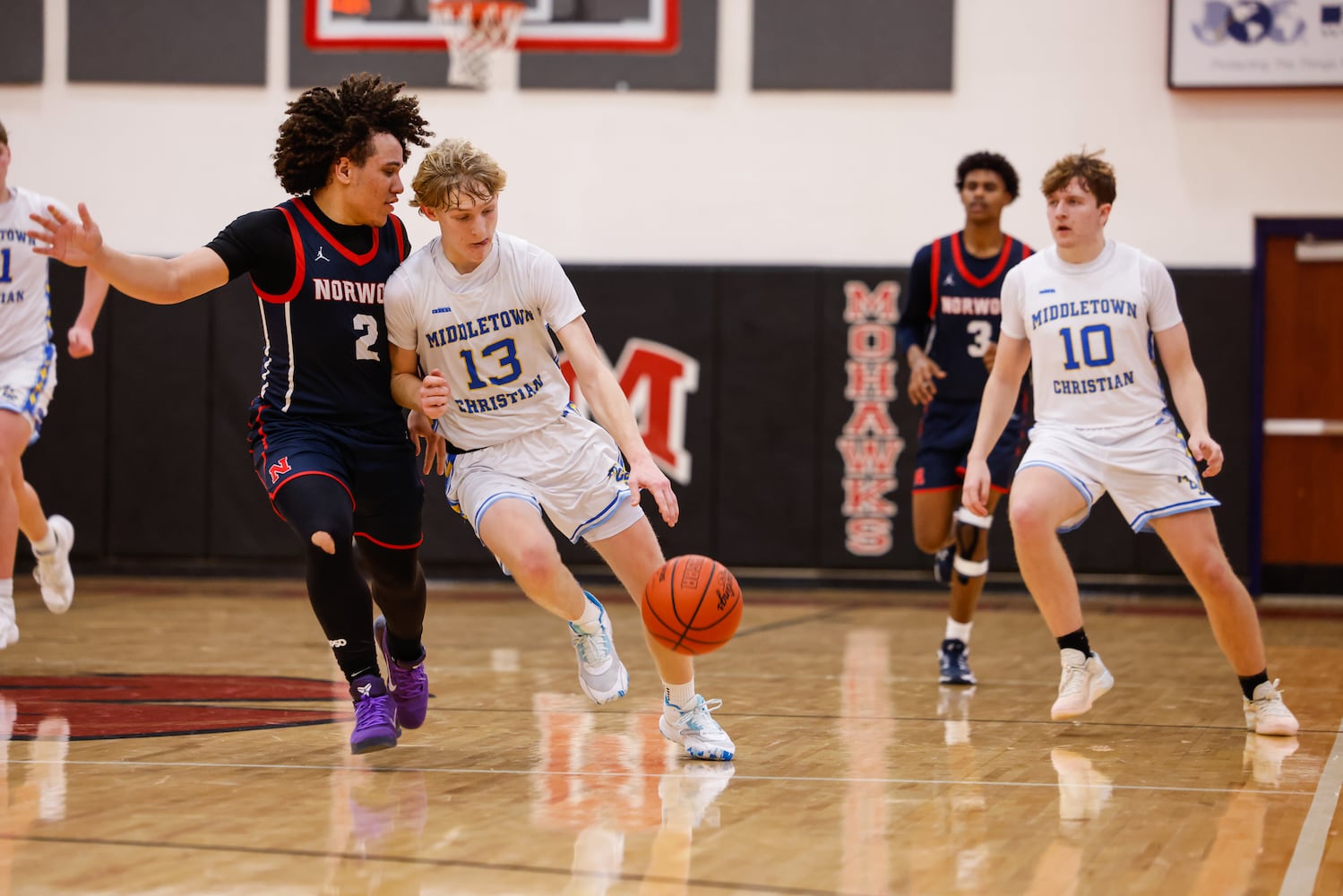 122625 Middletown Christian vs. Norwood basketball