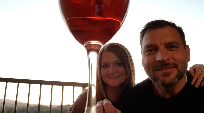 Stephen and Stephanie Mortenson recently opened the Seven Mile Winery, a new boutique winery in Butler County that specializes in country fruit and berry wines. CONTRIBUTED