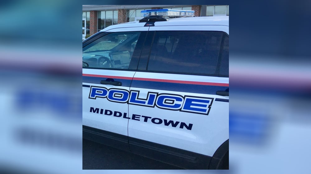 A Middletown police officer is facing two criminal charges related to an incident Jan. 3. FILE