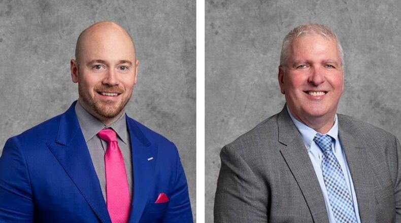 Middletown City Council members Zack Ferrell, left and Rodney Muterspaw will host a Facebook live conversation.