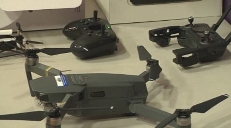 Amazon is piloting air traffic control systems for drones. JENNA LAWSON/STAFF.