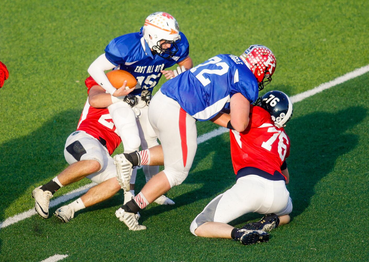 East West allstar football game