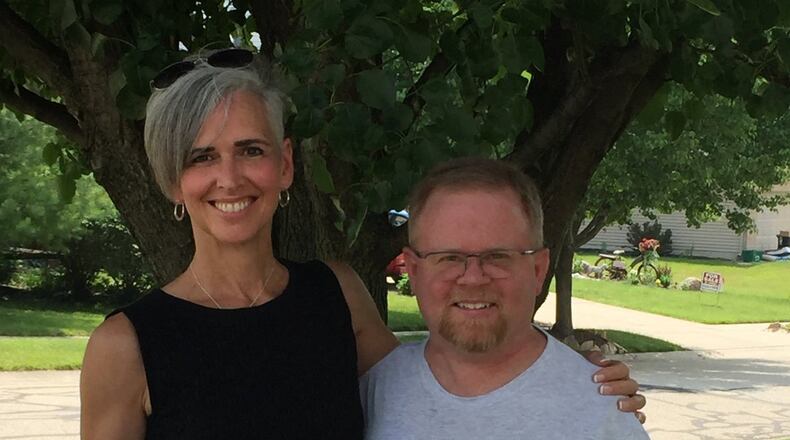 Meg Kleman donated a kidney to Tim Gentile on Jan. 29, 2018.