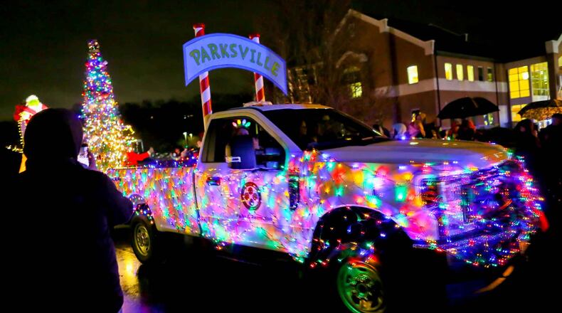 This year's Fairfield Parade of Lights will be a little different in the second-annual parade. Pictured is the inaugural parade on Dec. 1, 2019, in downtown Fairfield. GREG LYNCH/FILE