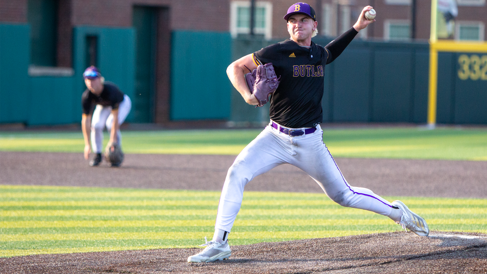 Butler starter Hunter Richardson struck out 10 in the Aviators' regional semifinal win over Ross on Tuesday at Miami. Jeff Gilbert/CONRIBUTED