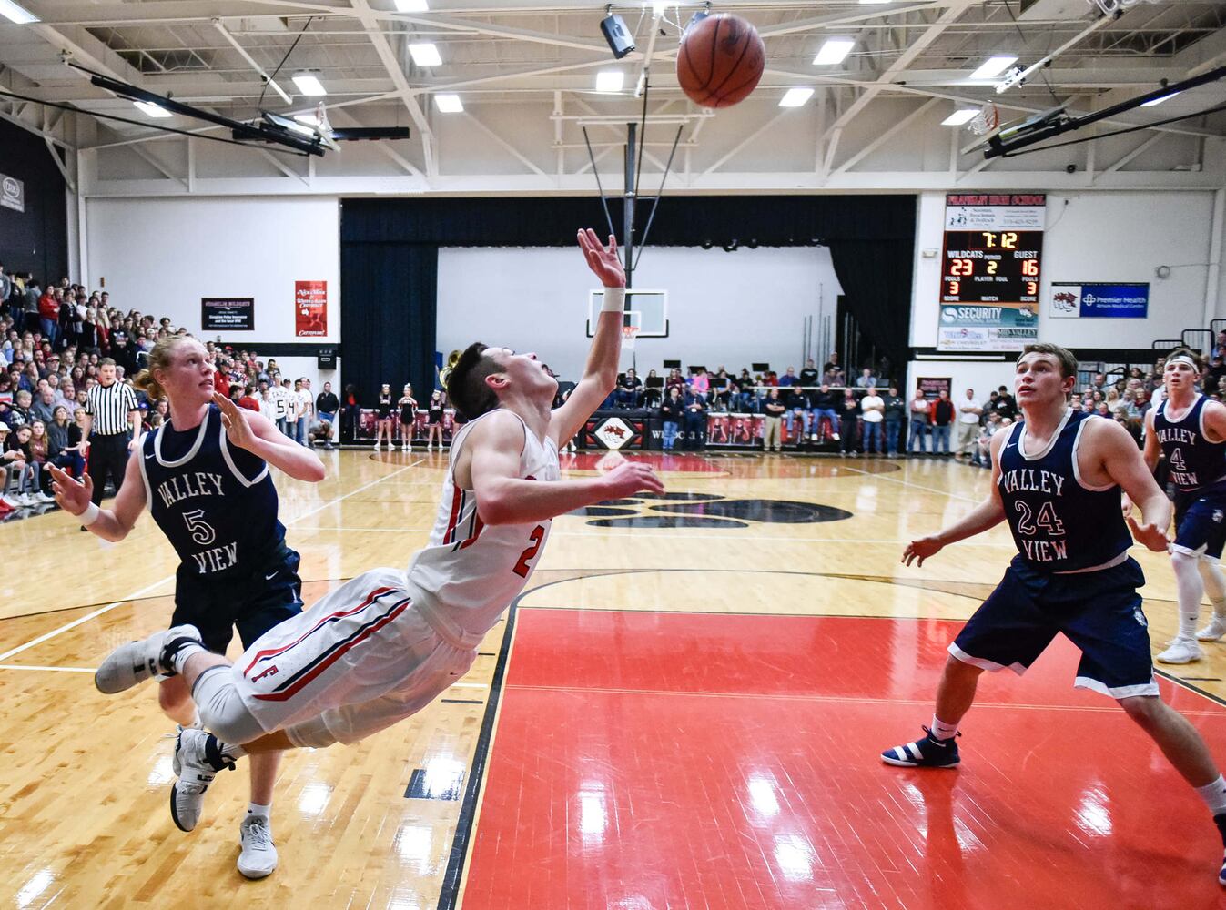 Franklin vs Valley View basketball