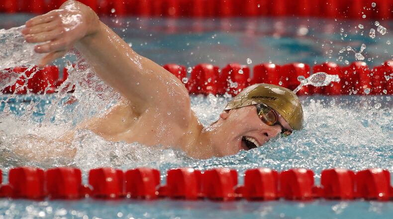 Kenton Ridge's Evan Blazer is one of the swimmers to watch in this week's Southwest Ohio High School Swimming and Diving Classic. CONTRIBUTED PHOTO BY MICHAEL COOPER