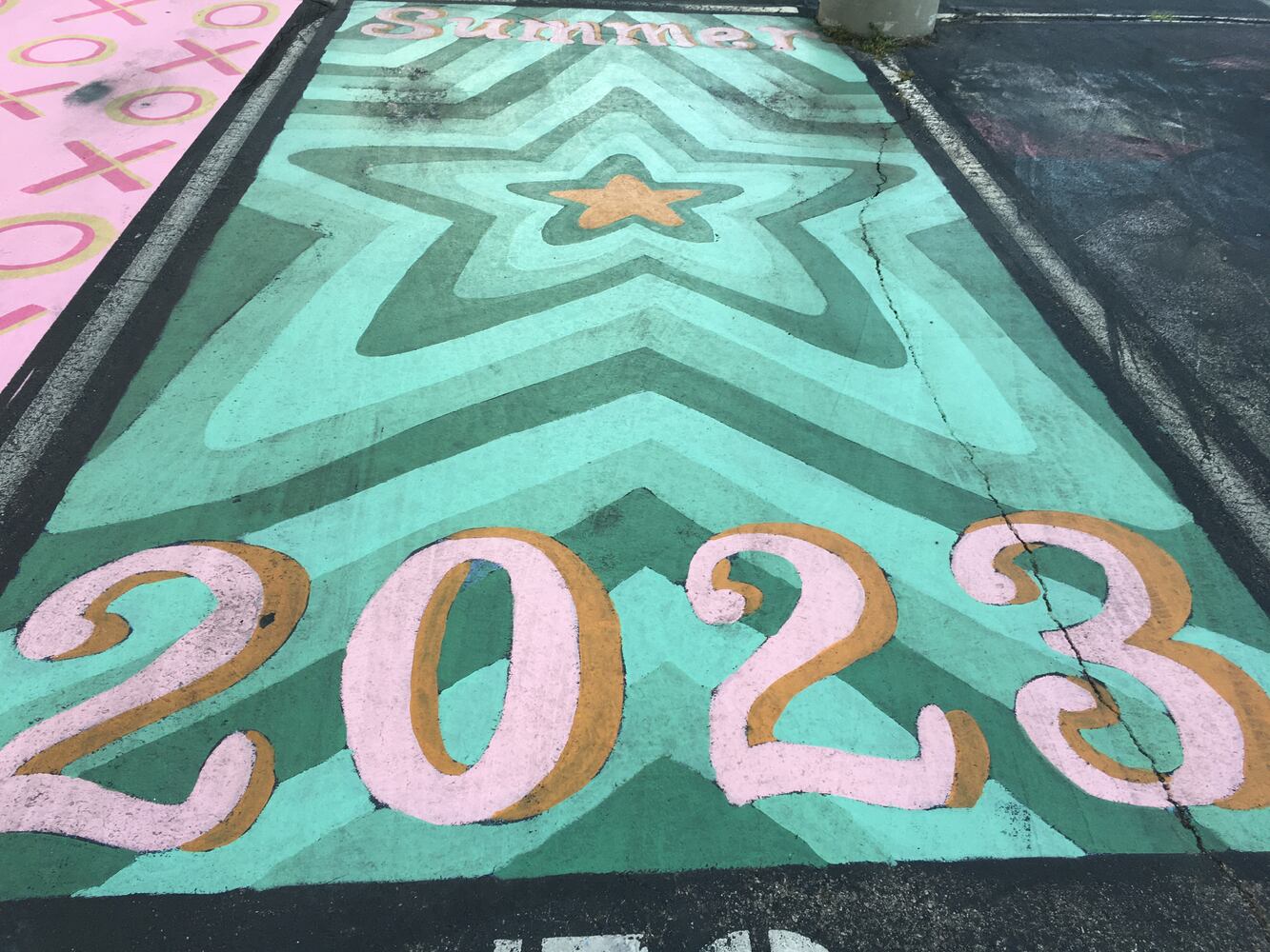 Ross senior parking lot spaces
