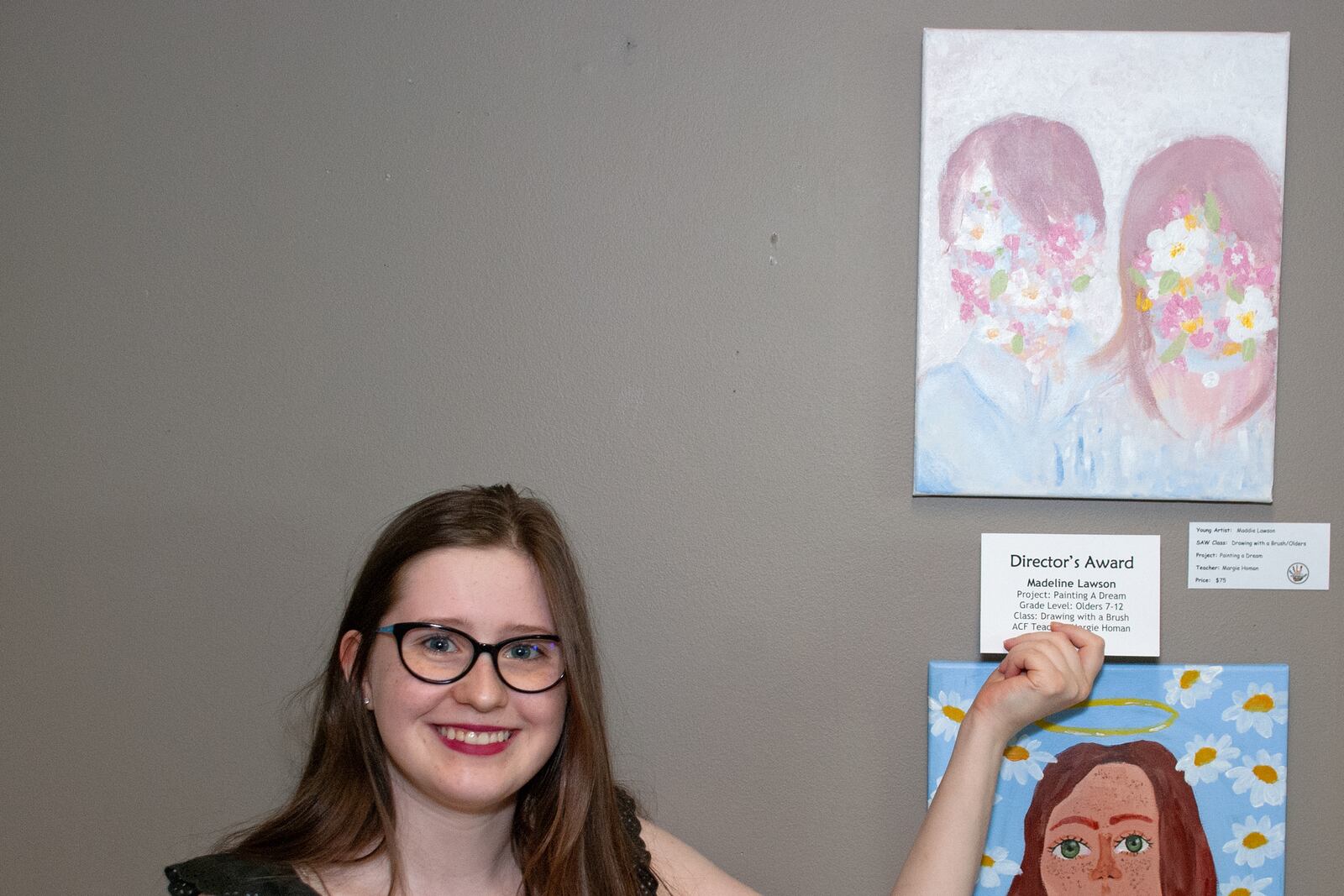 Madeline Lawson won the Director's Award that was judged by Sue Wittman, director of Art Central Foundation. SUBMITTED PHOTO