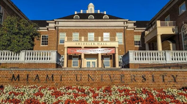 Miami University has set a record for grants - breaking the previous annual mark by 33% - with a big boost coming from the Butler County commissioners and their recent $10 million grant. (File/Journal-News)