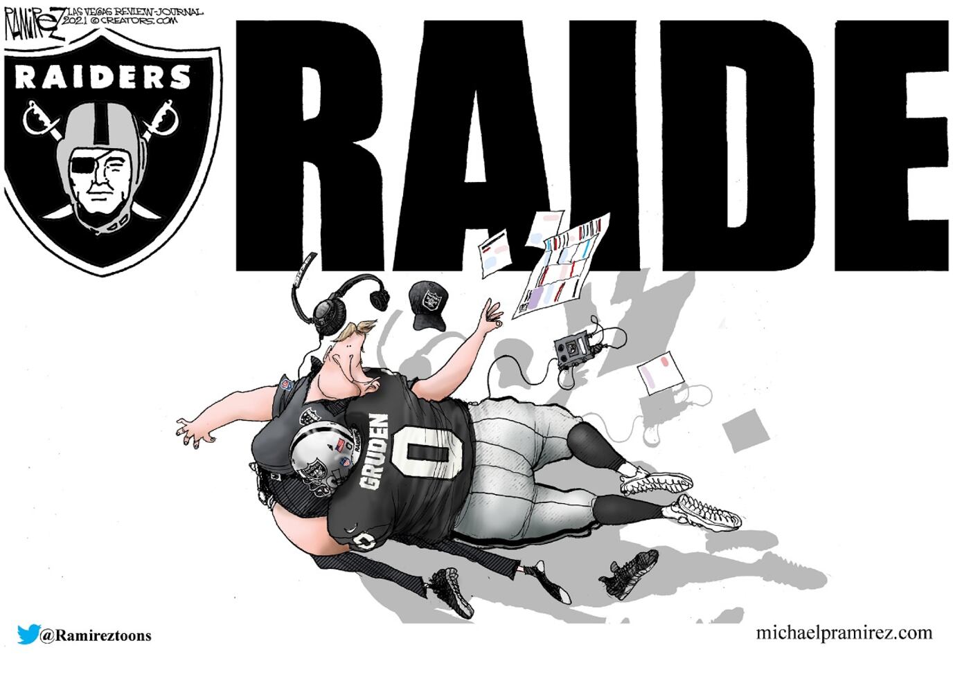 WEEK IN CARTOONS: Jon Gruden, supply chain issues and more
