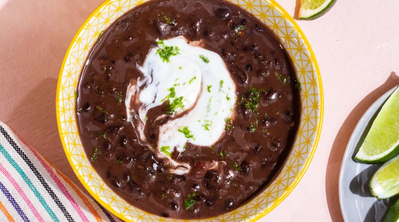 Five-Ingredient Black Bean Soup. AMERICA'S TEST KITCHEN/NINA GALLANT