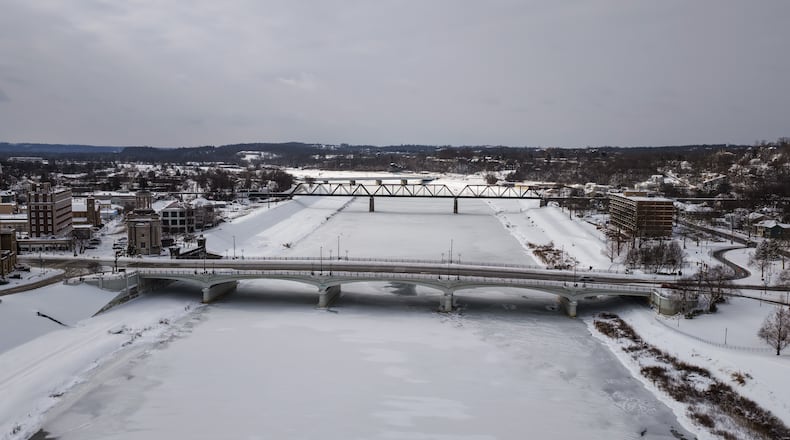 Hamilton dug out from a major winter storm on Monday, Jan. 26, 2026, after snow fell on the area from Jan. 24-25. NICK GRAHAM / STAFF