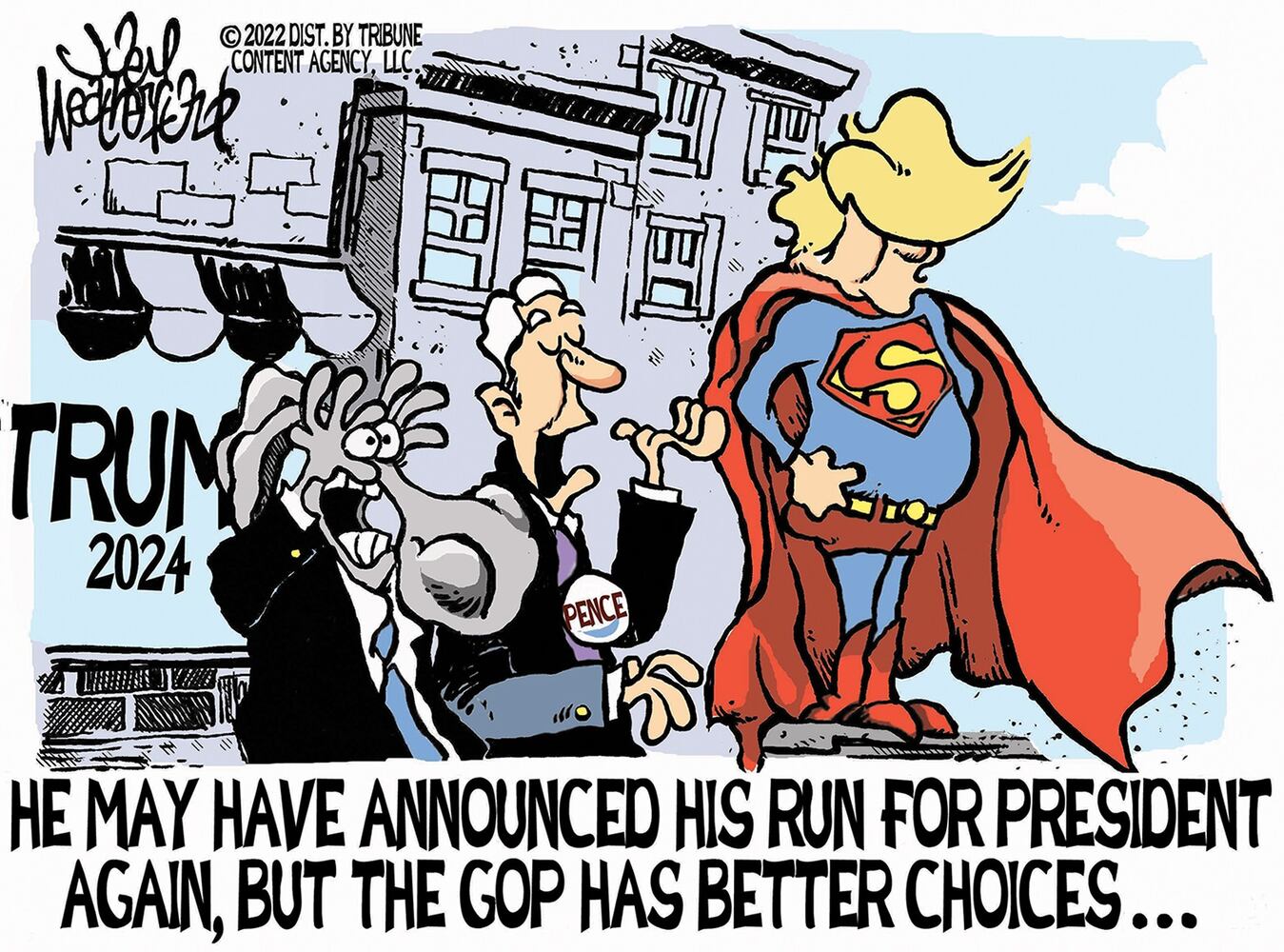 WEEK IN CARTOONS: Trump’s 2024 run, Twitter and more