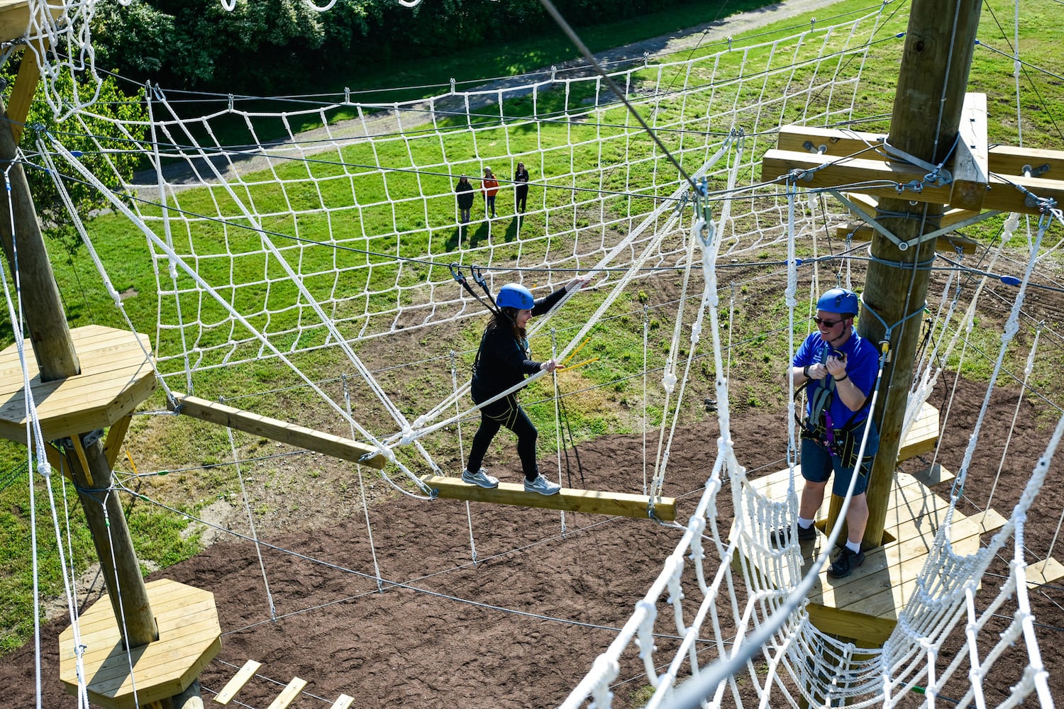 High ropes course now open at YMCA's Camp Campbell Gard in Butler County