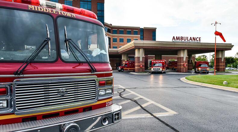 Middletown Division of Fire Chief Paul Lolli has asked city council to approve a one-time transfer of $78,300 from the water fund to the fire department for overtime hours to conduct flushing and testing of fire hydrants. NICK GRAHAM/FILE