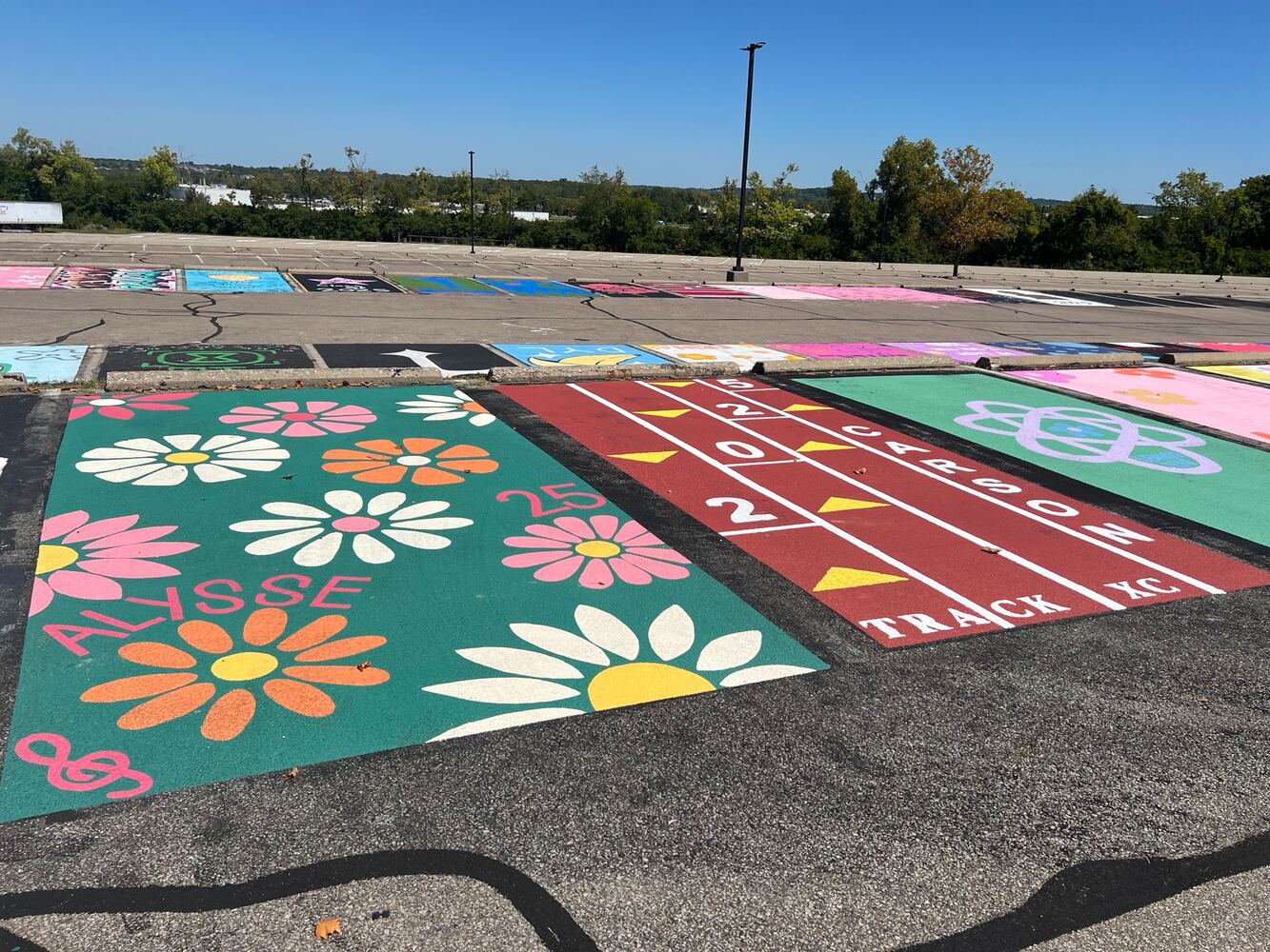 Fairfield high school senior parking spaces 