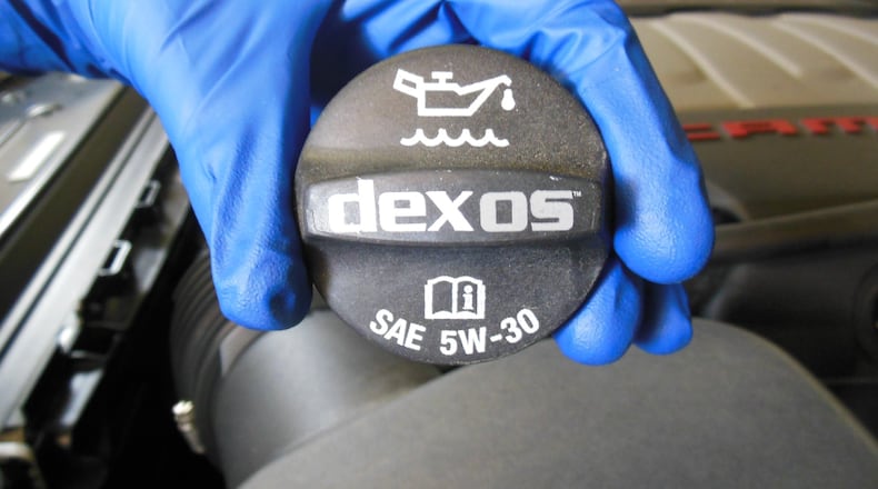 This oil cap clearly states that oil should be dexos approved oil. CONTRIBUTED