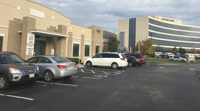 UC Health purchased a portion of this medical office building at 7759 University Drive, which is located next door to West Chester Hospital. The sale was for $1.46 million, according to Butler County Auditor’s Office records. ERIC SCHWARTZBERG/STAFF