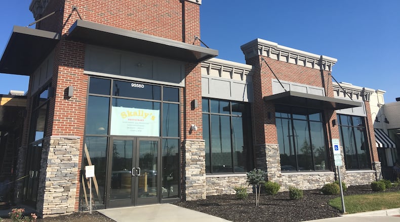 Skally’s restaurant is set to open later this month on Civic Centre Boulevard in the Streets of West Chester shopping center. ERIC SCHWARTZBERG/STAFF