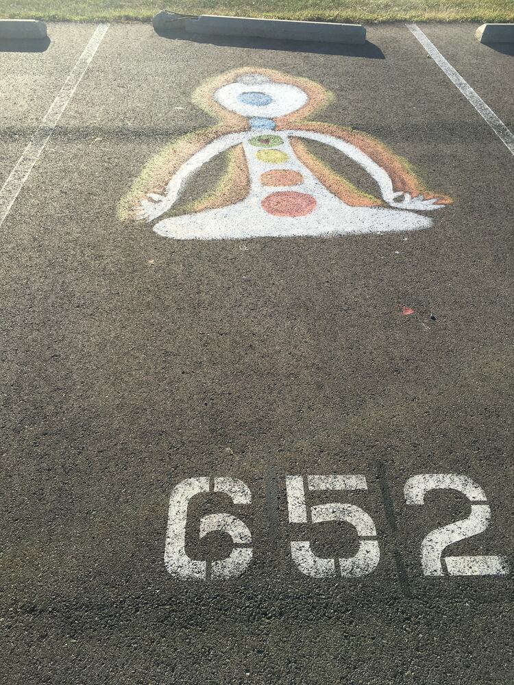 Lakota West senior parking spaces