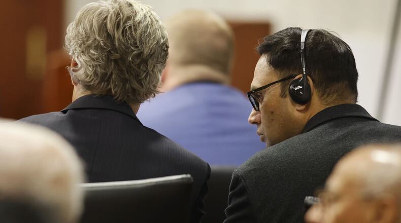 Gurpreet Singh listens to testimony Friday, Oct. 14 in his death penalty trial in Butler County Common Pleas Court. NICK GRAHAM/STAFF