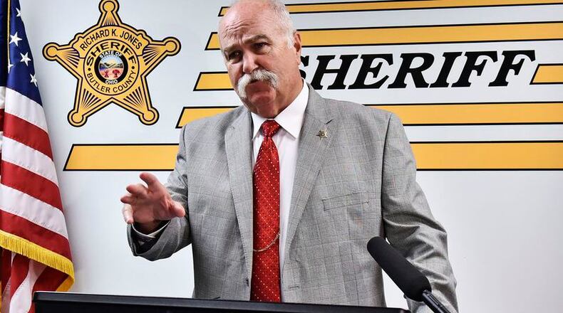 Butler County Sheriff Richard Jones said deputies assigned to the Sex Offender Registrations and Notification (SORN) Division conducted 112 verifications on May 25 of registered sex offenders and is investigating nine of those checks. There are more than 580 registered sex offenders in Butler County. SORN conducted periodic verifications of registered sex offenders throughout the year. FILE PHOTO