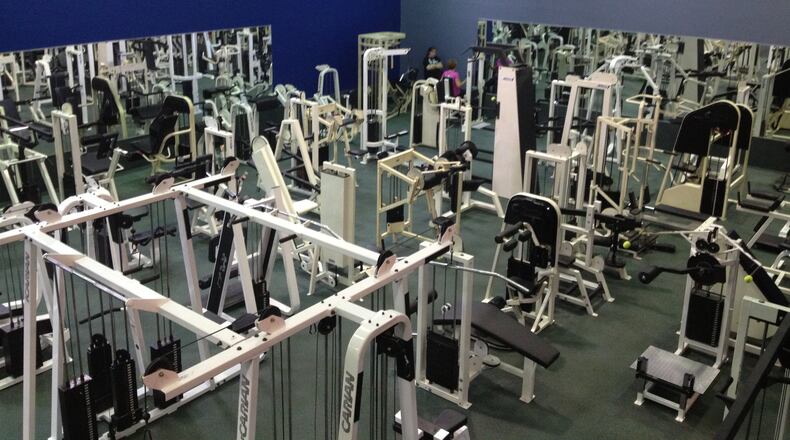 The weights that are located in a 5,000-square-foot area at Xtreme Fitness and Performance Center will move into the 10,000-square-foot Powerstation in April once the addition is complete.