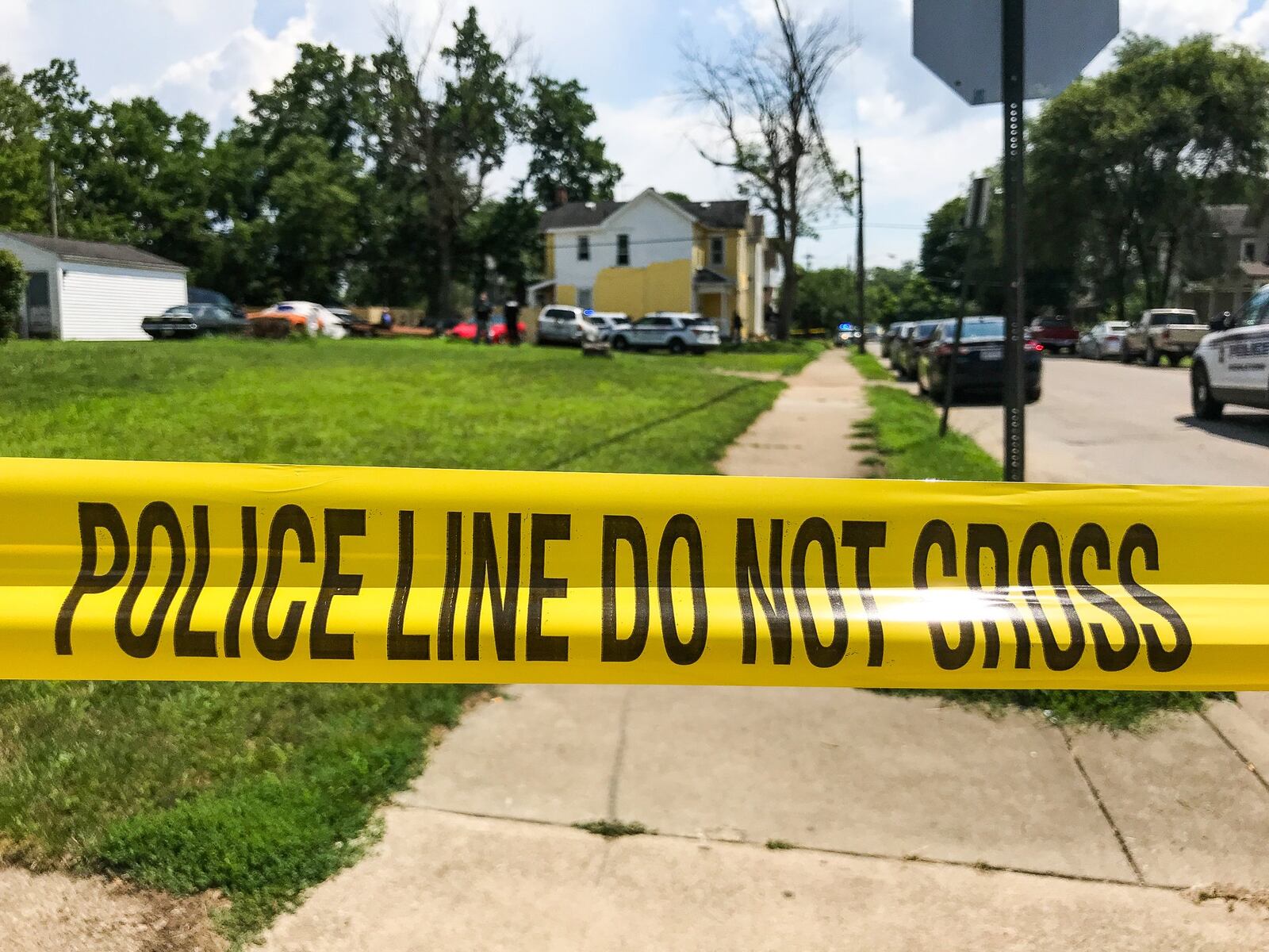 Middletown Police took Ebb Duhamel in custody without incident after a standoff in the 600 block of Baltimore Street Thursday, July 5 in Middletown. Duhamel was in a standoff with law enforcement officials in Franklin Twp. on Wednesday, but escaped. NICK GRAHAM/STAFF