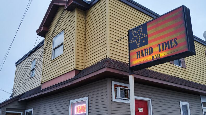 Hamilton City Council has objected to renewal of liquor permits for Hard Times Bar. The bar, at 25 S. 7th St., is where Robert Goens, 23, of Hudson Avenue, was shot in the chest Jan. 15, 2016, dying from his injuries hours later in the hospital. Police also say drug trafficking occurs at the bar. NICK GRAHAM/STAFF