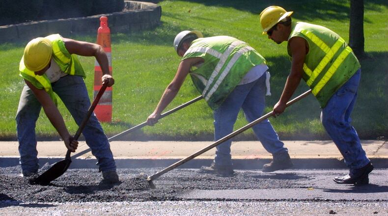 Franklin and Carlisle have submitted applications to the Miami Valley Regional Planning Commission to obtain federal funding for major street projects. FILE PHOTO