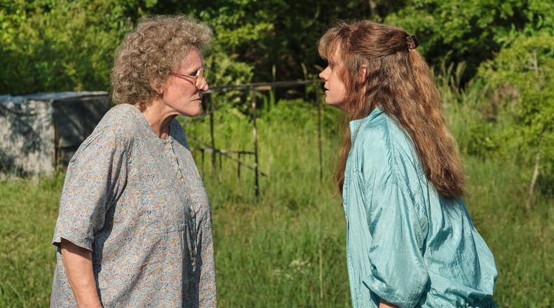 Glenn Close (let as Mamaw) and Amy Adams (as Bev) in "Hillbilly Elegy." The film, directed by Academy Award winner Ron Howard, spent a week filming in Middletown in August 2019. LACEY TERRELL / NETFLIX
