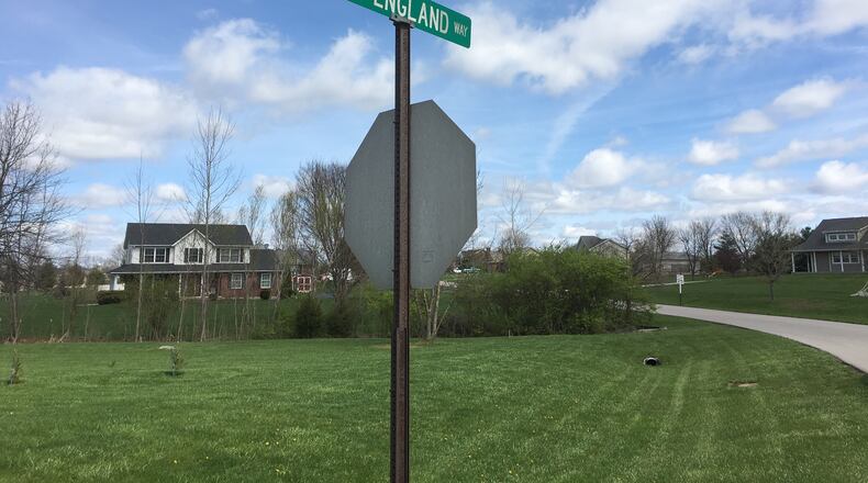 New England Way is across Greentree Road and near the proposed Warren County Sports Park at Union Village. STAFF / LAWRENCE BUDD