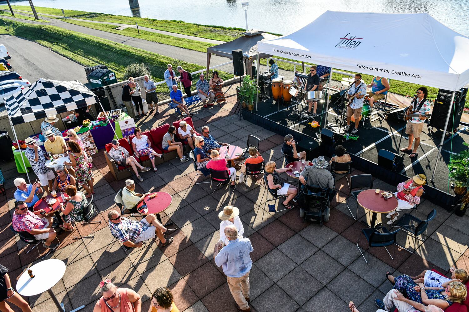 Fitton Center celebrates season launch with island themed party