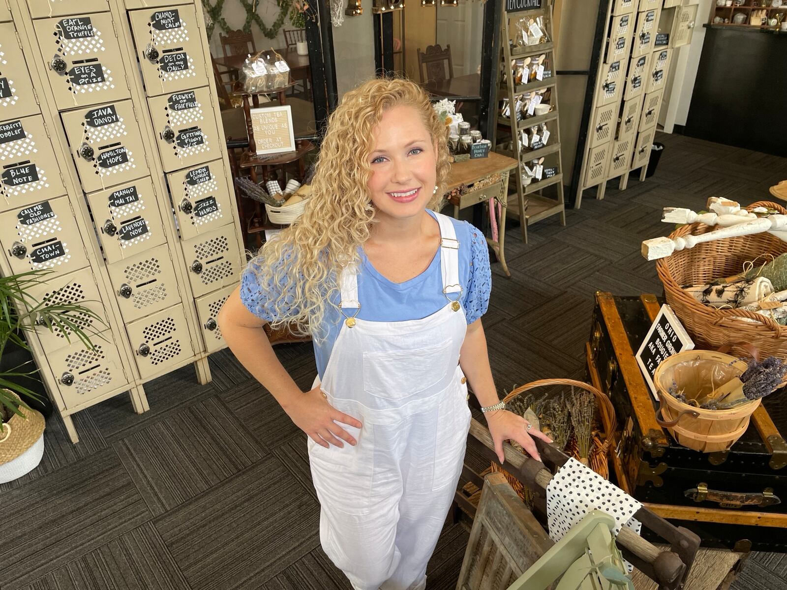 Kinship, a home goods and tea shop, opened 18 months ago in downtown Hamilton at the corner of South 3rd and Ludlow streets. The store will shut down on Saturday, Aug. 26, but will remain open online, said owner Cass Ruhlman. MICHAEL D. PITMAN/FILE
