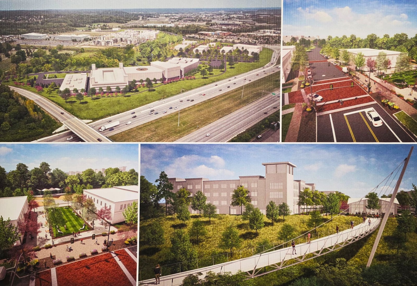 West Chester Township announced the purchase of 75 acres of land east of I-75 between Union Centre Blvd. and West Chester Road for future mixed-use development and green space called The Mill Creek District. NICK GRAHAM/STAFF