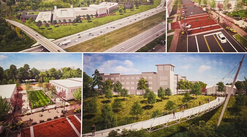 West Chester Township announced the purchase of 75 acres of land east of I-75 between Union Centre Blvd. and West Chester Road for future mixed-use development and green space called The Mill Creek District. NICK GRAHAM/STAFF