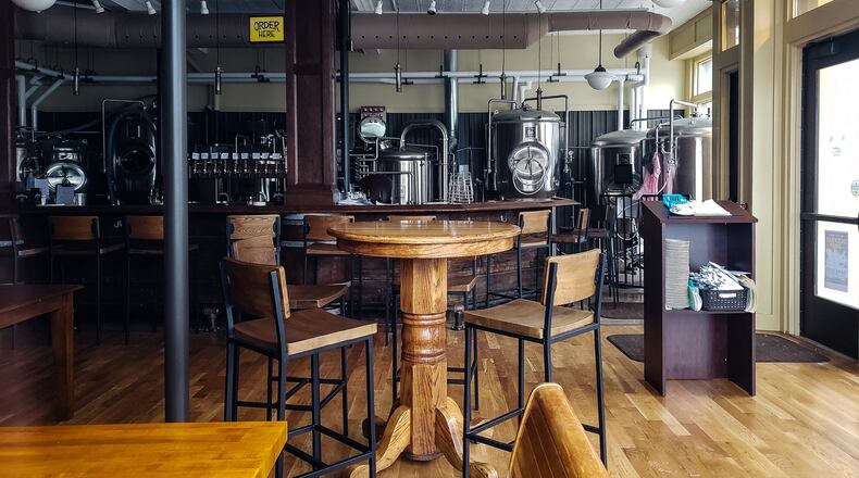 Quarter Barrel restaurant and brewery on Main Street in Hamilton is now closed but there may be interest in the building by other businesses. NICK GRAHAM/STAFF